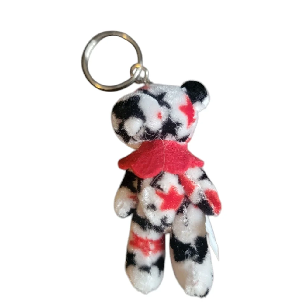 Colorful Teddy Bear Keychain